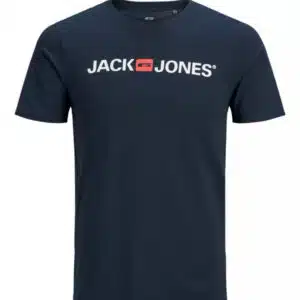 JACK & JONES Rundhals T-Shirt in dunkelblau für 7,99€(statt 10,90€)