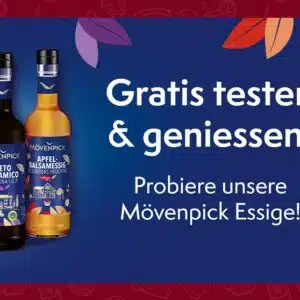 Mövenpick Essig gratis über scondoo