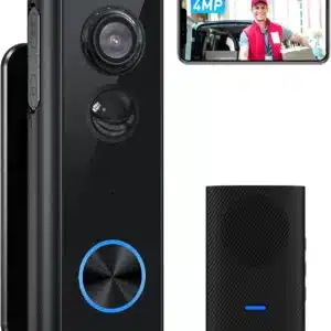 XTU J10 Plus WLAN Video Türklingel, Alexa kompatibel, mit Gong, erweiterbar, verstellbare Halterung für nur 47,49€ statt 59,99€