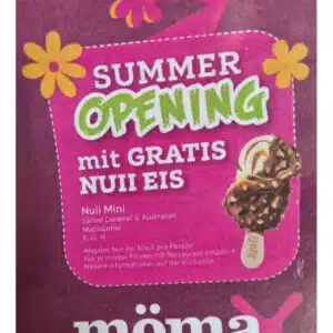 Gratis Eis bei Mömax 26.05 - 03.06