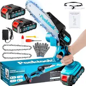 Mini Kettensäge mit Akku für 39,59€ (statt 109,99€)