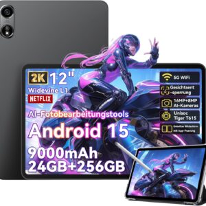 OSCAL Pad 100 - Android 15, 2k HD Display, 24/256GB