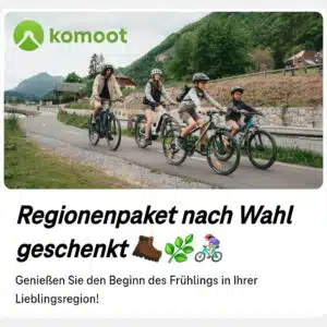 Magenta Moments - komoot Regionenpaket 🥾🚲nach Wahl geschenkt