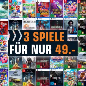 Thumbnail 🎮 3 Spiele für 49€ bei MediaMarkt / Saturn (Sony PS4, PS5, Xbox, Switch)