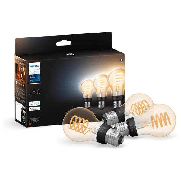 Thumbnail 3x Philips Hue White Ambience E27 Standard Filament für 76,99€ (statt 97€)