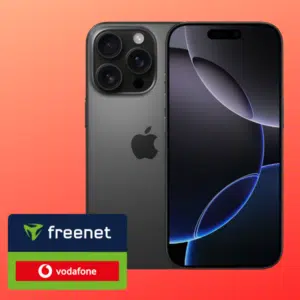 Eff. nur 6,03€/Monat! 😳 Apple iPhone 16 Pro (128GB) für 109€ + 60GB 5G/LTE Vodafone Allnet für 44,99€/Monat + 150€ Wechselbonus (freenet Vodafone Allnet Flat)