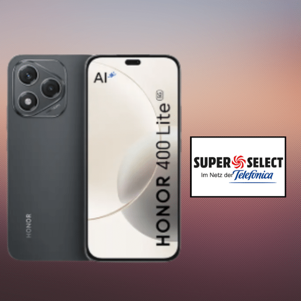 Thumbnail Eff. GRATIS! 😎 Honor 400 Lite (256GB) für einmalig 1€ + 25GB 5G/LTE Allnet + 30€ Wechselbonus für nur 9,99€/Monat (Super Select S On)