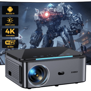 XIWBSY 20000 Lumen 4K Beamer für 89,99€ (statt 180€)