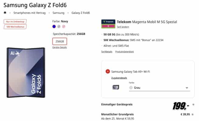 Handy und Vertragsdaten