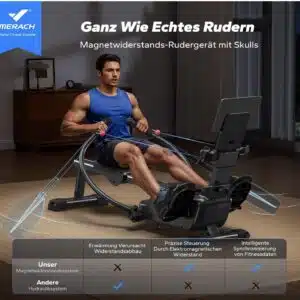 MERACH Rudergerät für Zuhause für 299,99€ (statt 400€)