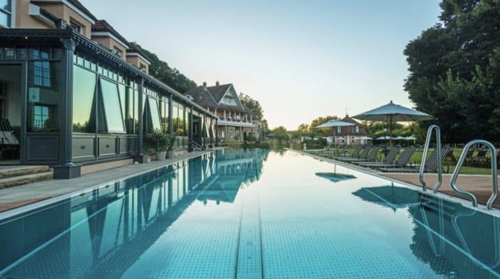 Hotelanlage mit Pool