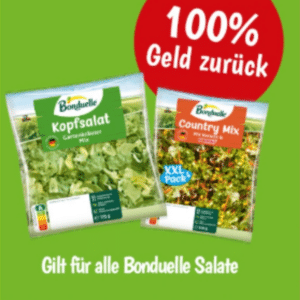 Bonduelle Verpackte Salate gratis testen! (scondoo) 🥬