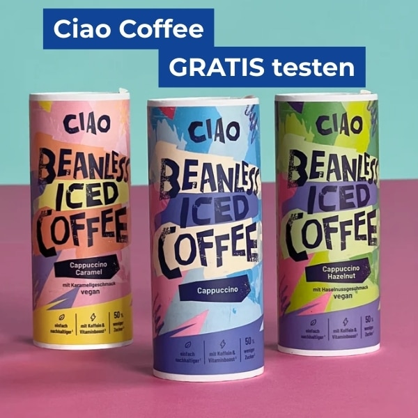 Thumbnail Ciao Coffee gratis testen (bis zu 3 Dosen)
