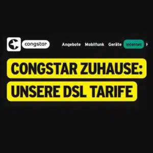 Congstar DSL mit sattem Rabatt
