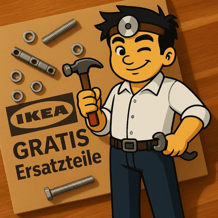 🧩 IKEA Ersatzteile kostenlos bestellen – so einfach geht’s