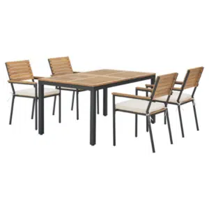 Akazienholz Gartengarnitur Rhodos für 246,50€ (statt 336€)