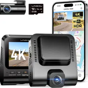 LINGDU V620 Auto Dashcam mit 64GB SD Karte für 64,99€ (statt 129,99€)