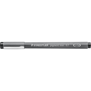 10x Staedtler Pigmentliner Penna Fineliner Nero 0,7 mm Schwarz für 8,59€ (statt 24€)