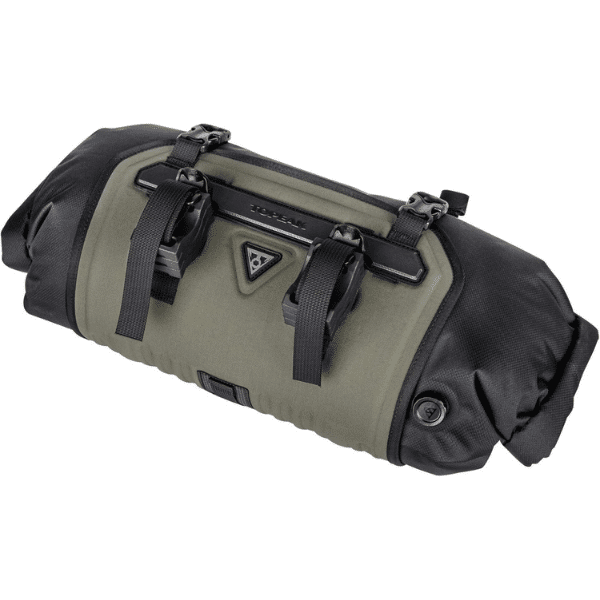 Thumbnail TOPEAK Frontloader Lenkertasche 8 Liter in Schwarz/ Grün für 37,49€ (statt 52€)