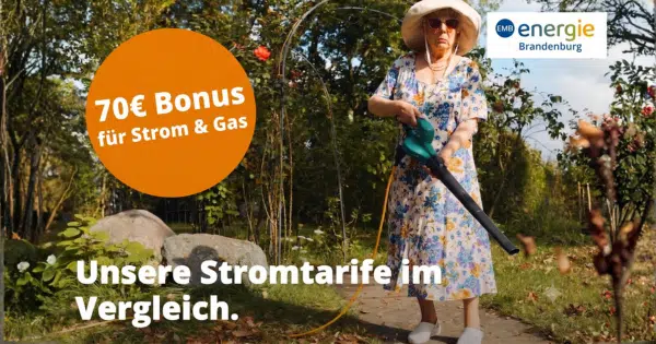 EMB Strom & Gas: 70€ Bonus