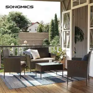 🌞 SONGMICS Balkonmöbel-Set 4-teilig für 118,99€ (statt 160€)
