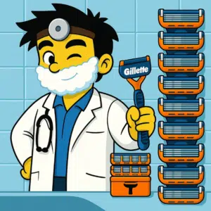 Bei dm gibt es nur 8 Klingen für den Preis 🪒 Gillette Fusion 5 Rasierer + 11 Ersatzklingen für 29,99€ (statt 40€)