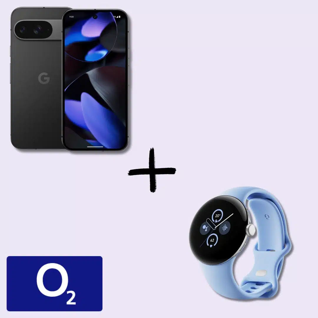 Thumbnail 218€ Ersparnis + Tarif eff. GRATIS 🔥 Google Pixel 9 (128GB) für 49€ + GRATIS Google Pixel Watch 2 LTE + 35GB 5G Allnet für 19,99€/Monat + 50€ Wechselbonus (o2 Basic 30)