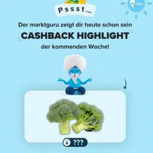 50 Cent Cashback auf Brokkoli 🥦 mit Marktguru