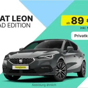 Leasing Knaller 🧨 SEAT Leon für 89€ im Leasing