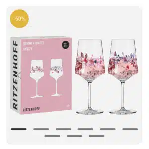 SOMMERSONETT APERITIFGLAS-SET 50% Sale