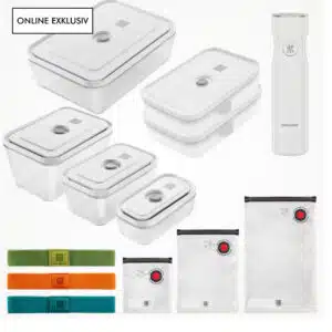ZWILLING FRESH & SAVE Vakuum Starterset 20-tlg, weiss