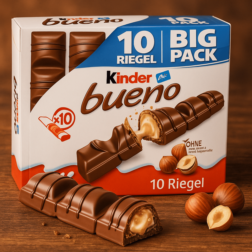 Thumbnail 🍫 kinder bueno Big Pack mit 10 Riegeln für 2,99€ (statt 4,19€)