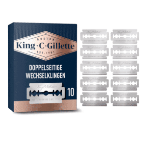 King C. Gillette Rasierklingen 10 Stück für 3,59€ (statt 4,95€)