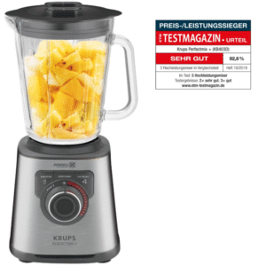 🍉🍓 Krups KB403D11 Perfect Mix+ Hochleistungsstandmixer 1.200W für 62,69€ (statt 95€)