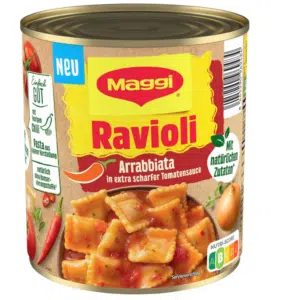 🌶️ MAGGI Ravioli Arrabbiata 6x 800g für 11,61€ (statt 17,94€)
