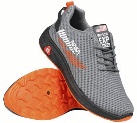 NASA Beyond The Rainbow Sneaker Grau/Orange