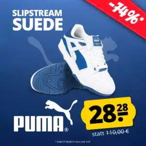 Puma Slipstream Suede Sneaker für nur 33,23€