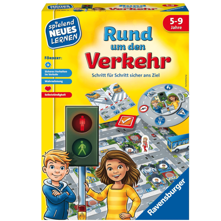 Thumbnail Ravensburger Lernspiel Rund um den Verkehr für 10,59€ (statt 15€)