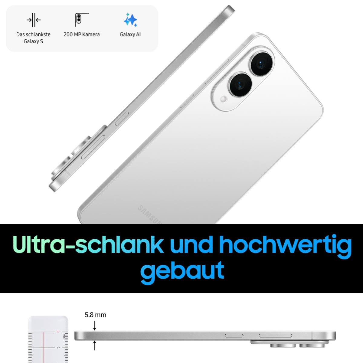 Thumbnail Dank Tarif direkt unter der UVP: Samsung Galaxy S25 Edge – Vorbestellaktion gestartet (Telekom, Vodafone & o2)