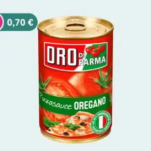 Oro di Parma Pizzasauce versch. Sorten 1,29 € über Rewe App - geg. personalisiert!
