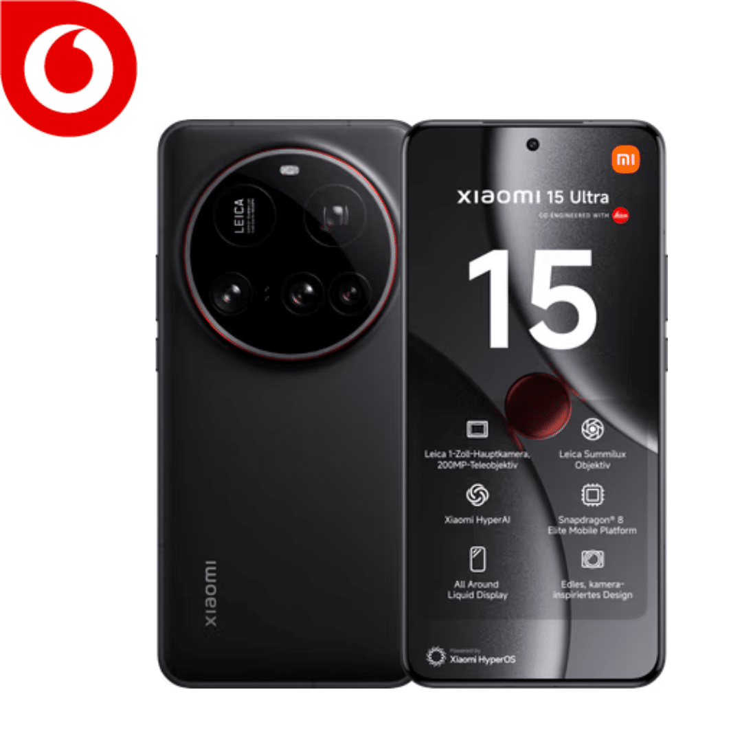 Thumbnail eff. GRATIS mit Ersparnis💥 Xiaomi 15 Ultra (512GB) für 99,95€ + 65GB 5G/LTE Allnet für 45,99€/Monat + 100€ Wechselbonus (mit GigaKombi: 39,99€/Monat | Vodafone Smart M Spezial)