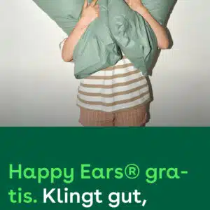 AOK: Happy Ears Ohrstöpsel GRATIS! 😀