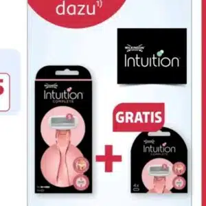 gratis Klingenpackung beim Kauf eines Intuition Rasierers - Rossmann App ab 19.05.25