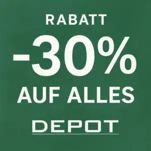 Depot: 30% auf das gesamte Sortiment