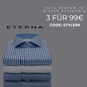 👔 Eterna: 3 Hemden für 99€ - versch. Farben & Modelle