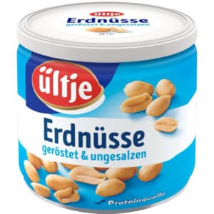 ültje Erdnüsse, geröstet & ungesalzen 180g für 1,69€ (statt 2,49€)