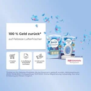 Febreze Lufterfrischer gratis testen (Rossmann)! 🍃