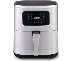 Heißluftfritteuse Heinrich&#039;s HFR 8216 SREBRNA Silberfarben 1450 W 5 L
