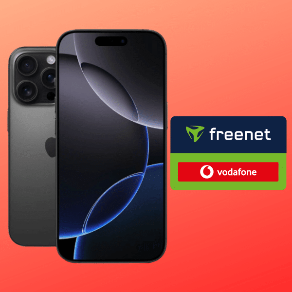 Thumbnail 🔥 Apple iPhone 16 Pro Max (256GB) für 499€ + 60GB 5G/LTE Allnet für 39,99€/Monat + 150€ Wechselbonus (freenet Vodafone Allnet)