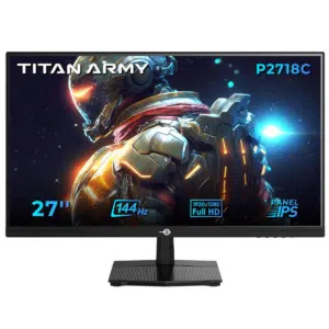 Titan Army 27 Zoll Gamingmonitor 144 Hz Full HD für 99,99€ (statt 120€)